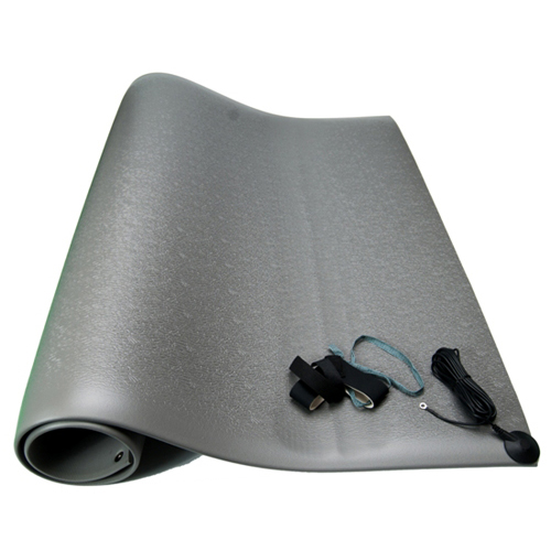 4 Ft. x 6 Ft. ESD Anti Fatigue Floor Mat Kit, Gray Color - Bertech