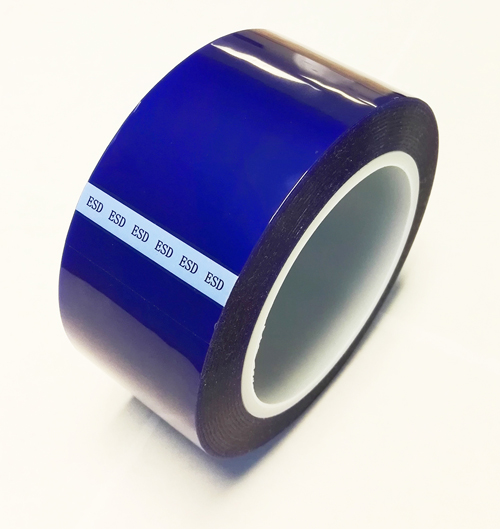 ESD_Safe_Blue_Polyester_Tape