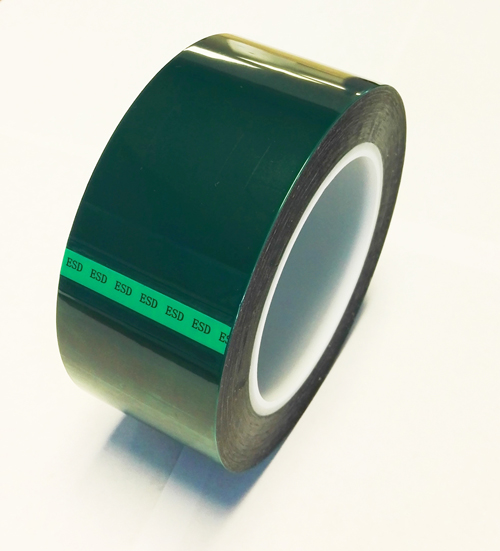 ESD_Safe_Green_Polyester_Tape