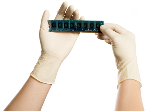 cleanroom compatible latex gloves