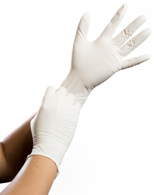 cleanroom compatible nitrile gloves