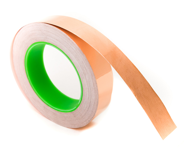 1/2 In. Wide x 36 Yards Long, Copper Conductive Tape by Bertech