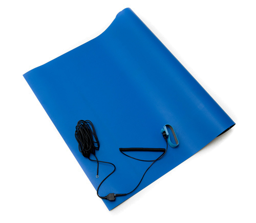 24 inch x 30 inch ESD High Temperature Mat Kit, Blue