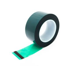 2 In. Wide x 72 Yards Long, 1 Mil Green Polyester Masking Tape