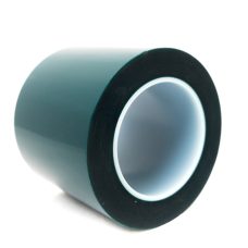 4 In. Wide x 72 Yards Long, 1 Mil Green Polyester Masking Tape
