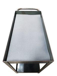 30 inch x 36 inch ESD Rigid Shelf Liner, Gray Color, Made in USA