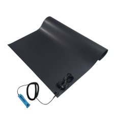30 inch x 30 inch ESD Soldering Mat Kit, 0.08 In. Thick, Black (USA)
