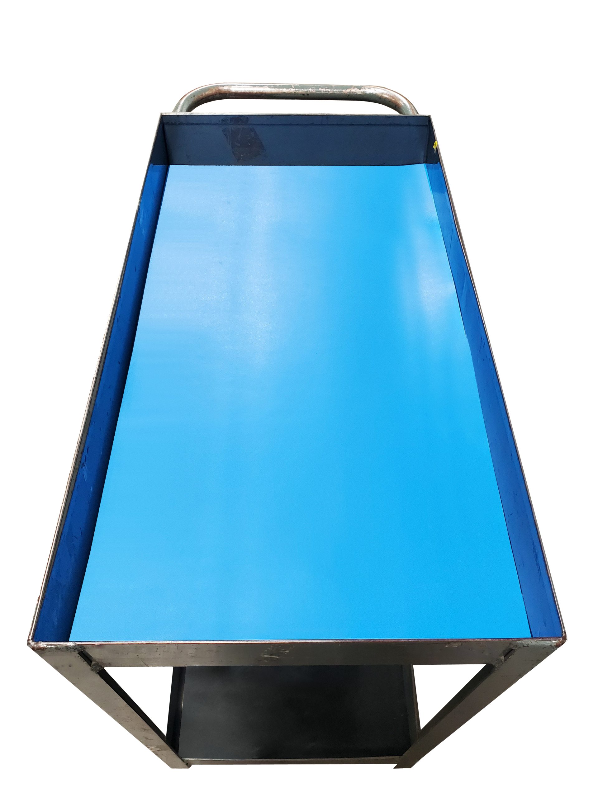 esd vinyl shelf liner blue